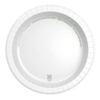 Dixie® Ultra® 8.5 In. Heavyweight White Paper Plates, 500/Case