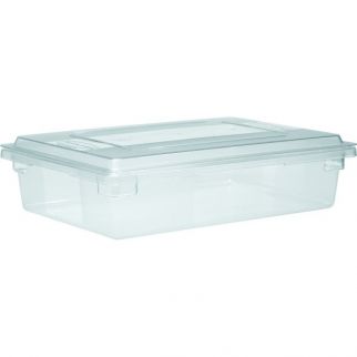 Rubbermaid Commercial Food/Tote Pan Lid W/ 4-Cup Scoop (6-Pack)