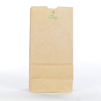 Duro Brown Grocery Bag With Kraft Case Of 500