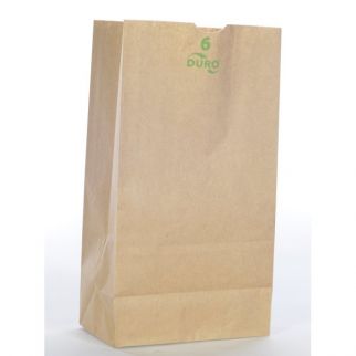 Duro Grocery Bag With Kraft Paper Case Of 500