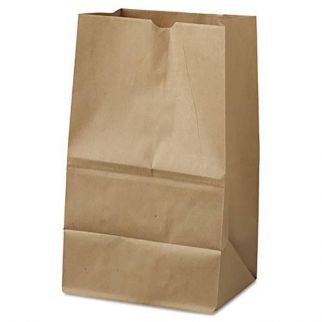 Duro Grocery Bag With Kraft, 8.29"l X 5.94"d X 13.38"h, Case Of 500