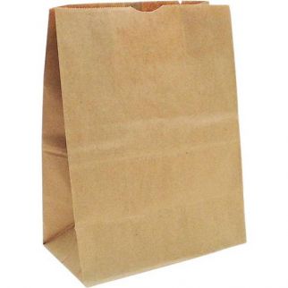 Duro Bag 1/6 57 Lb. 12 In. X 7 In. X 17 In. Kraft Barrel Sack (500-Pack)