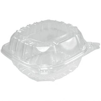 Dart 6 In. Clearseal Container Sandwich (500-Case)