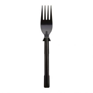 Dixie Ultra Smartstock Series-T Polystyrene Plastic Fork Black Case Of 960
