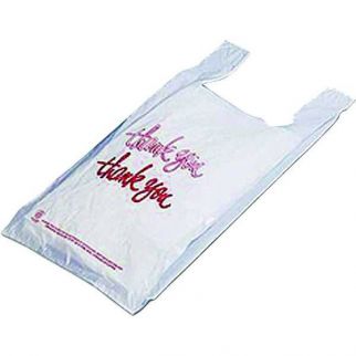 Bunzl 12.5 In. X 7.5 In. X 24 In. Thank You T Shirt Bag