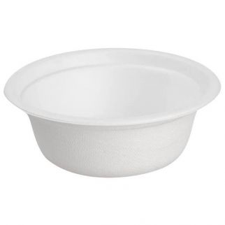 Maintenance Warehouse Heavy Weight Compostable 12 Oz Bowl Bagasse Case Of 1000
