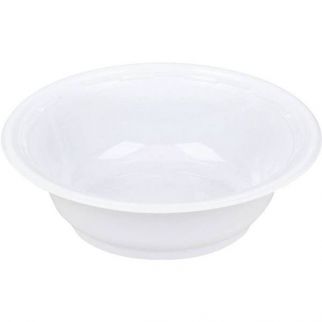 Dart 10 Oz. - 12 Oz. White Bowl Impact Plastic