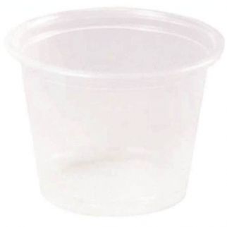 Dart 1.5 Oz. Conex Plastic Portion Cups (2500-Case)