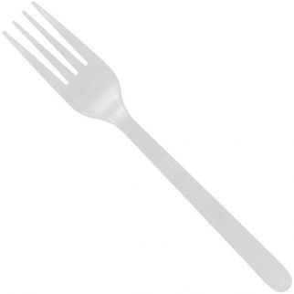 Max Packaging White Extra Heavyweight Propylene Bulk Forks