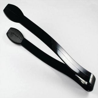 Max Packaging Black Wrapped Serving Tongs