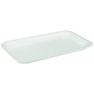 Pactiv 17s 8.3" X 4.8" X .60" Foam White Tray Case Of 1000