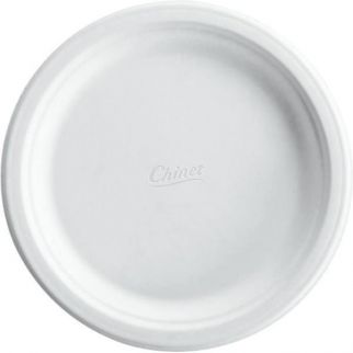 Chinet 9.75 In. Vapor Round Plate (500-Case)