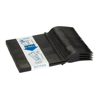 Dixie Black Ultra Smartstock Disposable Polypropylene Fork Refill Utensils (960-Case)