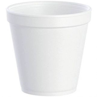 Dart J Cup 16 Oz. 16mj20 White Squat Insulated Foam Food Container (500-Case)