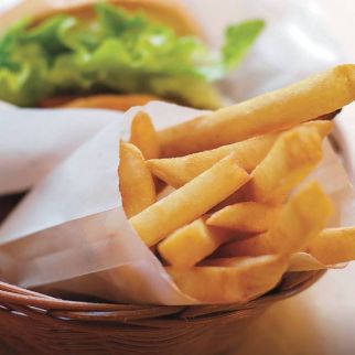 Bagcraft 3.5 In. X 4.5 In. French Fry Unprinted Bag (2000-Case)