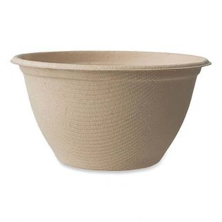 World Centric Fiber Bowl 6oz Natural Paper Case Of 1000