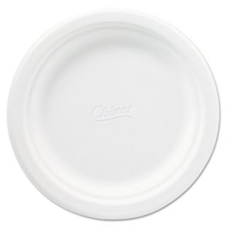 Chinet® White Classic Paper Round Plate 6-3/4" Pack Of 1,000