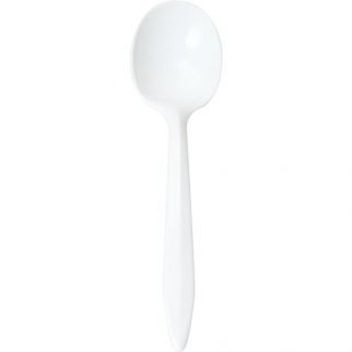Medium Weight Teaspoon White Case Of 1000